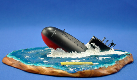 No.09　Chinese ‘Yuan’ class Attack Submarine　第５回 艦船プラモデルコンテスト　タギミ