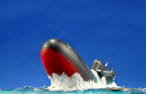 No.09　Chinese ‘Yuan’ class Attack Submarine　第５回 艦船プラモデルコンテスト　タギミ