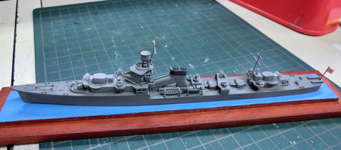 1/700WL　日本海軍 軽巡洋艦　夕張 ゆうばり　プラモデル　製作レビュー　タギミ