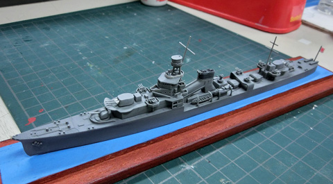 1/700WL　日本海軍 軽巡洋艦　夕張 ゆうばり　プラモデル　製作レビュー　タギミ