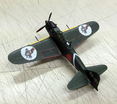 第二次世界大戦期 日本軍戦闘機祭り　1/144 零戦52型　SWEET