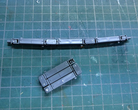 HG 1/144　パワードジムカーディガン　プラモデル　サンプル製作レビュー　タギミ