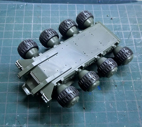 1/144　92式メーサービーム戦車　プラモデル　サンプル製作レビュー　タギミ