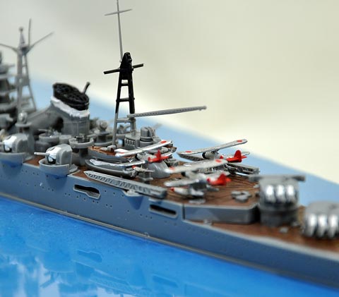 No.01 日本軽巡洋艦 熊野　プラモデル　第4回艦船プラモデルコンテスト　参加作品　タギミ